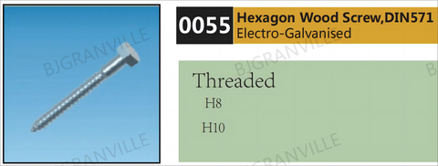 Hexagon Wood Screw,DIN571