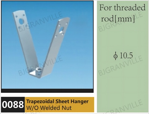 Trapezoidal Sheet Hanger